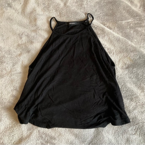 Forever 21 black tanktop size small - Picture 1 of 3